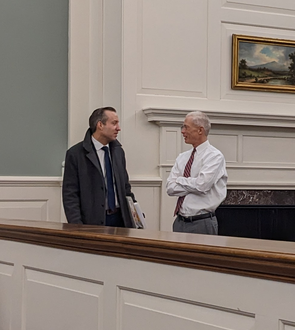NH Supreme Court: John Formella, Gordon MacDonald (Left to Right)