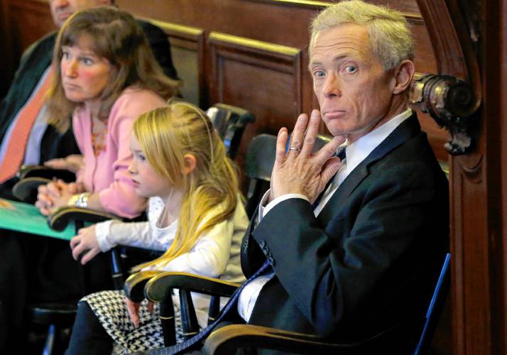 Family Photo: Jennifer Eber, Nellie MacDonald, Gordon MacDonald (left to right)